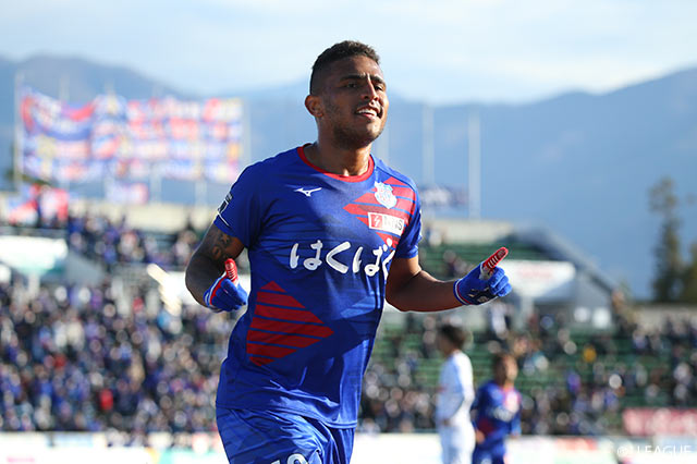 【明治安田Ｊ２ 第42節 甲府vs水戸】