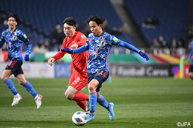 【カタールＷ杯 アジア最終予選 日本vs中国】