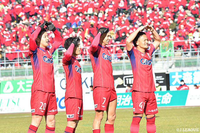 【明治安田Ｊ２ 第1節 岡山vs甲府】