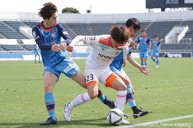 【明治安田Ｊ３ 第4節 YS横浜vs愛媛】