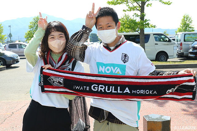 【明治安田Ｊ２ 第20節 岩手vs甲府】