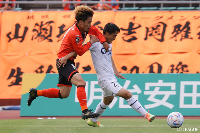 【明治安田Ｊ２ 第21節 山口vs岡山】