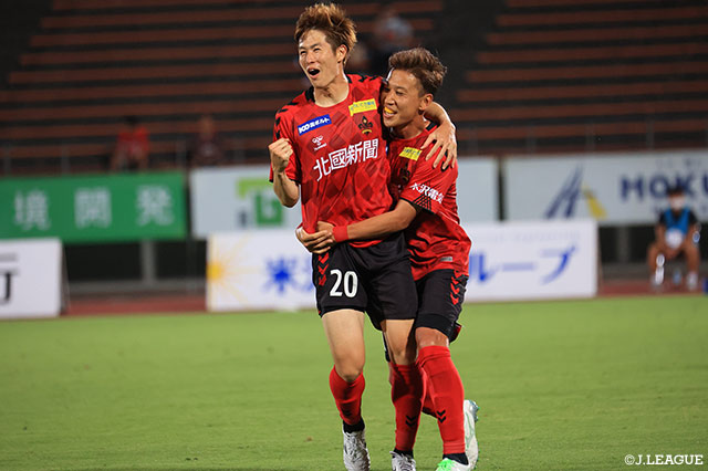 【明治安田Ｊ２ 第25節 金沢vs群馬】