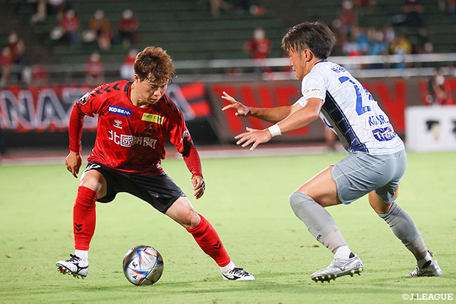 【明治安田Ｊ２ 第29節 金沢vs秋田】