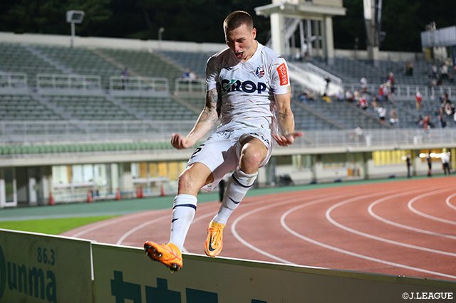 【明治安田Ｊ２ 第33節 群馬vs岡山】