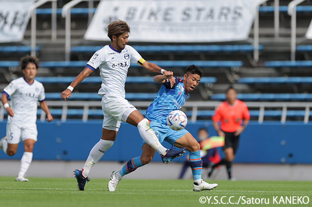 【明治安田Ｊ３ 第28節 YS横浜vs鹿児島】