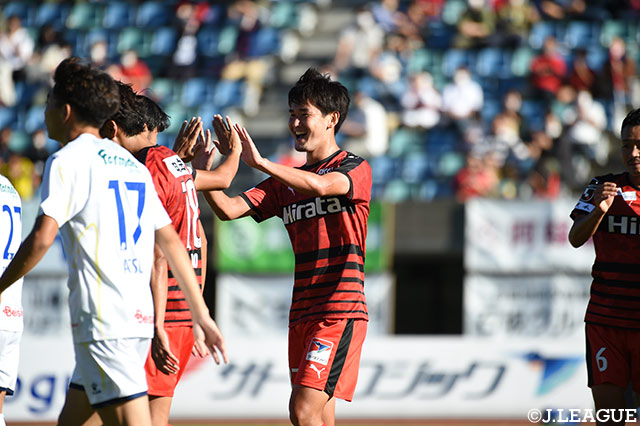 【明治安田Ｊ２ 第40節 熊本vs群馬】