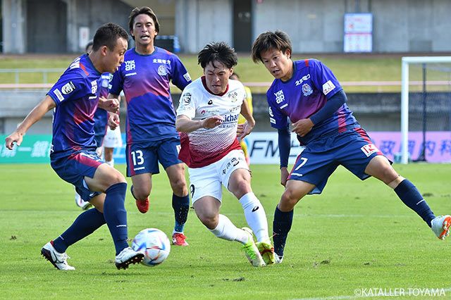 【明治安田Ｊ３ 第31節 富山vs今治】