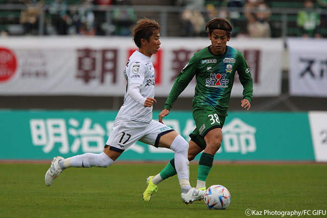 明治安田Ｊ３ 第34節 岐阜vs北九州