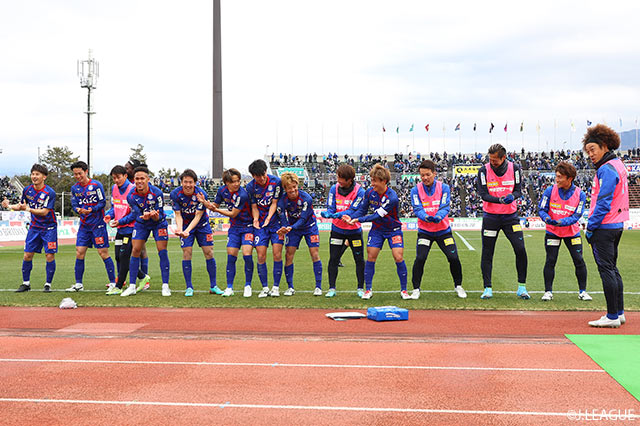 【明治安田Ｊ２ 第2節 甲府vs徳島】