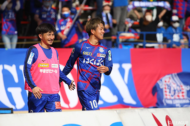 【明治安田Ｊ２ 第4節 甲府vs藤枝】