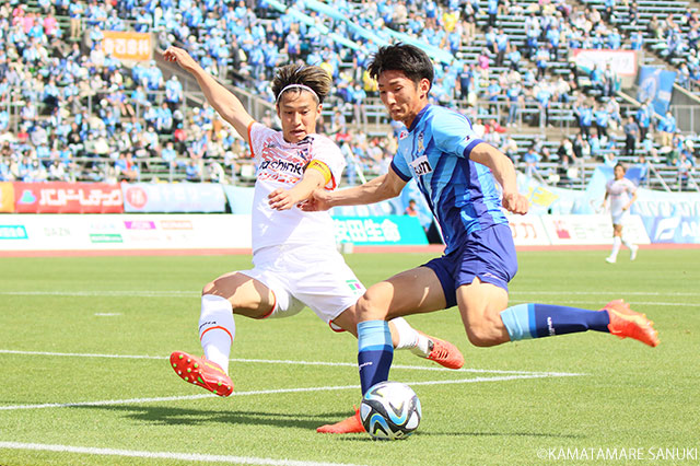 【明治安田Ｊ３ 第7節 讃岐vs愛媛】