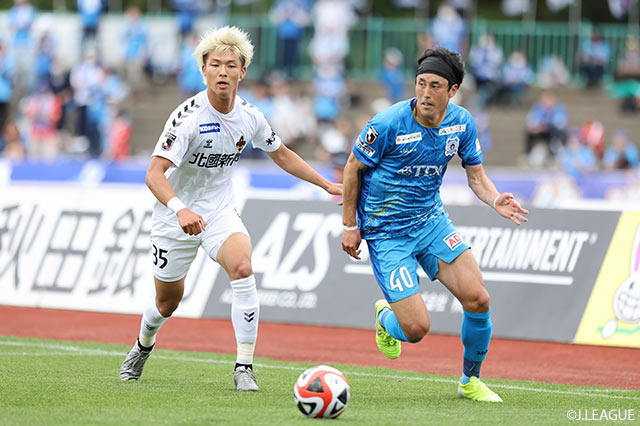 【明治安田Ｊ２ 第20節 秋田vs金沢】