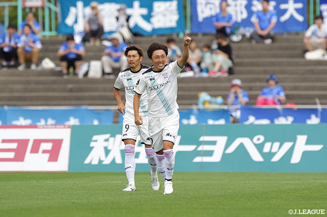 【明治安田Ｊ２ 第22節 秋田vs藤枝】