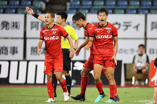 【明治安田Ｊ２ 第27節 熊本vs岡山】