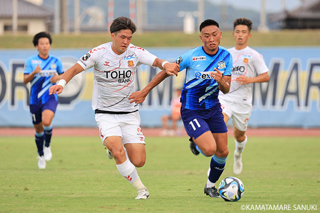 【明治安田Ｊ３ 第20節 讃岐vs福島】