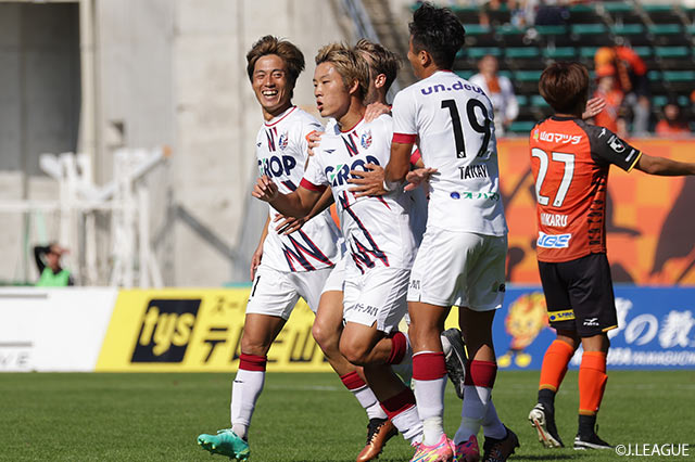 【明治安田Ｊ２ 第39節 山口vs岡山】
