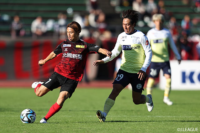 【明治安田Ｊ２ 第39節 金沢vs山形】