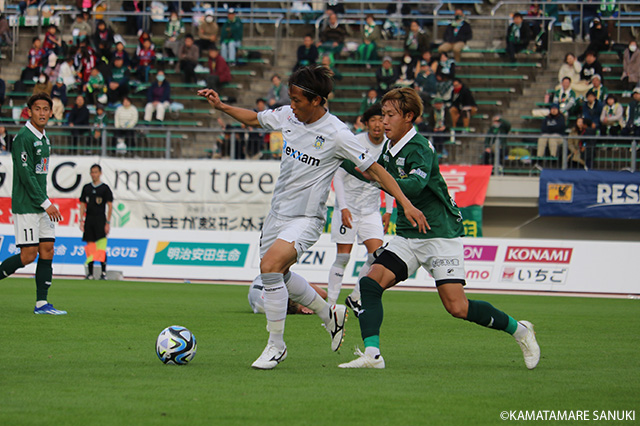 【明治安田Ｊ３ 第35節 岐阜vs讃岐】