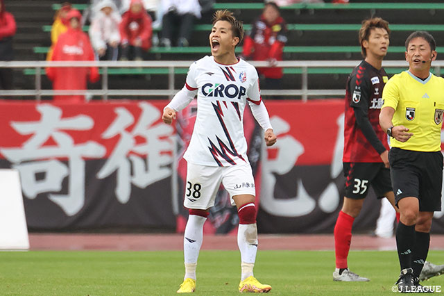 【明治安田Ｊ２ 第42節 金沢vs岡山】
