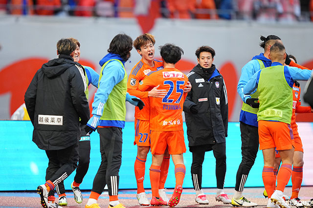 【明治安田Ｊ１ 第34節 新潟vsＣ大阪】