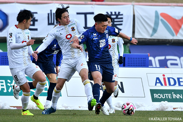 【明治安田Ｊ３ 第3節 富山vs奈良】