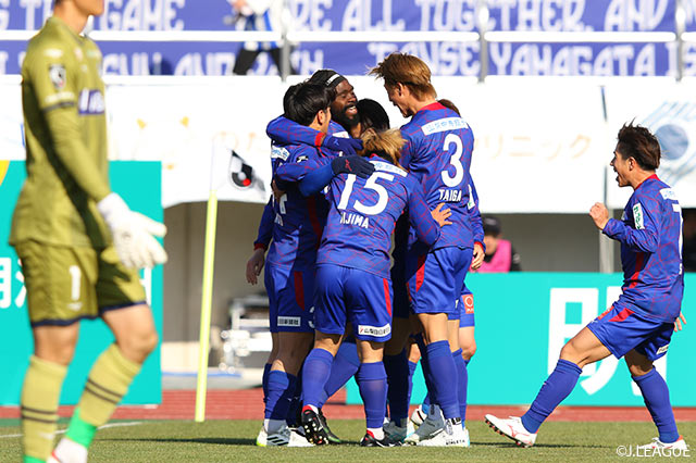 【明治安田Ｊ２ 第4節 山形vs甲府】