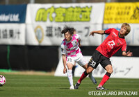 【明治安田Ｊ３ 第4節 宮崎vs金沢】