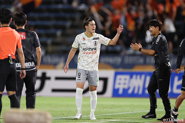 【明治安田Ｊ２ 第21節 甲府vs愛媛】