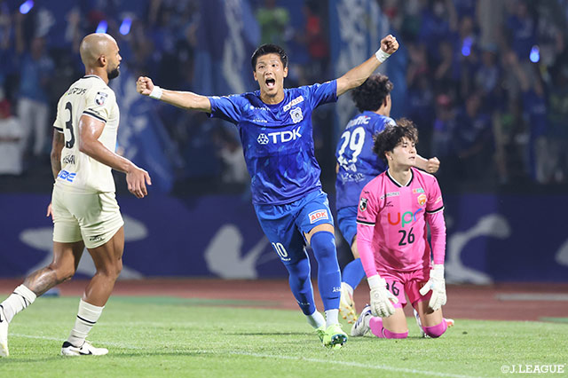 【明治安田Ｊ２ 第24節 秋田vs山口】