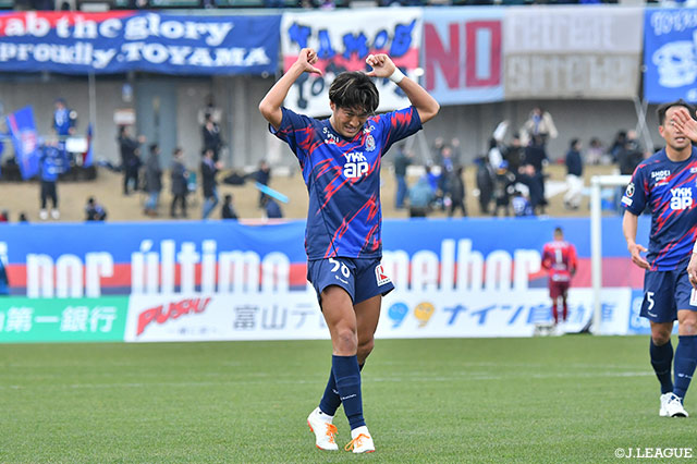 【明治安田Ｊ２ 第3節 富山vs甲府】