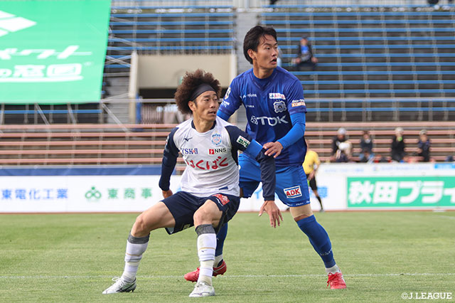 【明治安田Ｊ２ 第14節 秋田vs甲府】