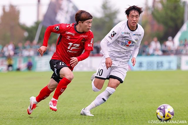 明治安田Ｊ３ 第32節 金沢vs岐阜