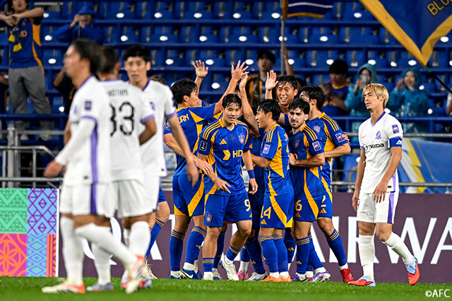 【ACLE リーグステージMD3 蔚山vs広島】