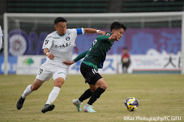 明治安田Ｊ３ 第33節 岐阜vs鹿児島