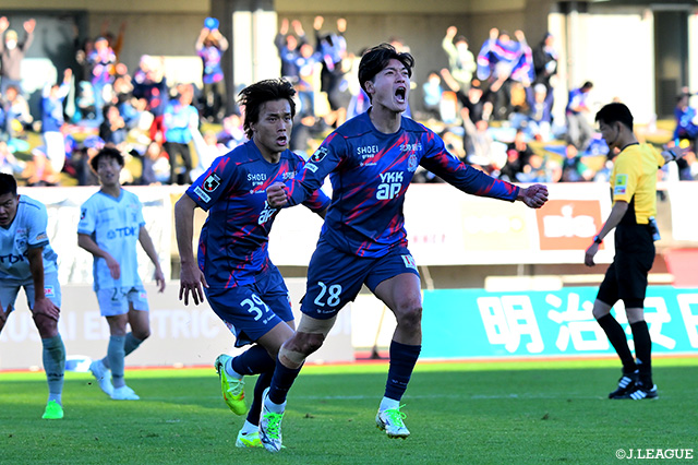 【明治安田Ｊ２ 第38節 富山vs秋田】