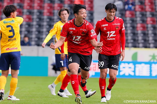 【明治安田Ｊ３ 第34節 金沢vs群馬】