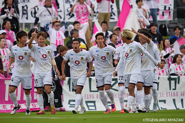 【明治安田Ｊ３ 第34節 宮崎vs奈良】