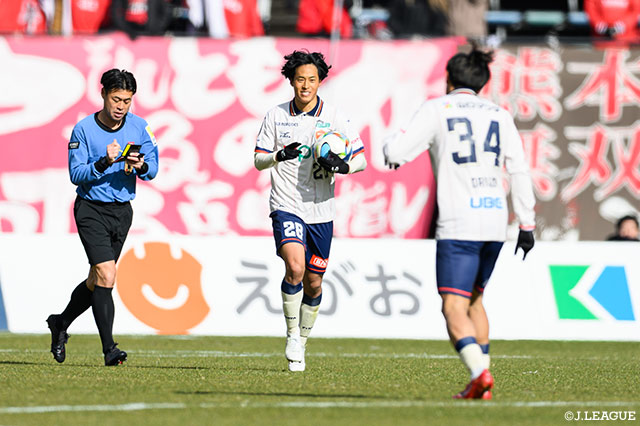 【明治安田Ｊ２・Ｊ３百年構想リーグ 地域リーグラウンド WEST-Bグループ 第1節 熊本vs山口】