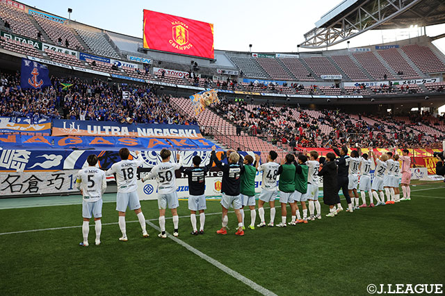 明治安田Ｊ１百年構想リーグ 地域リーグラウンド WESTグループ 第3節 名古屋vs長崎