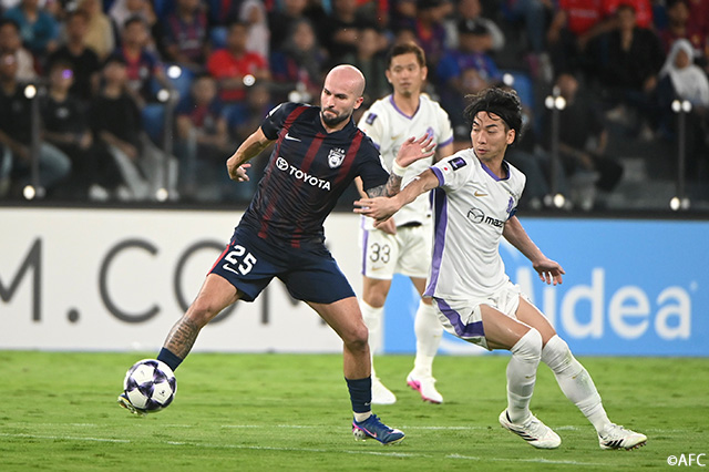 【ACLE ラウンド16 第1戦 ジョホールvs広島】