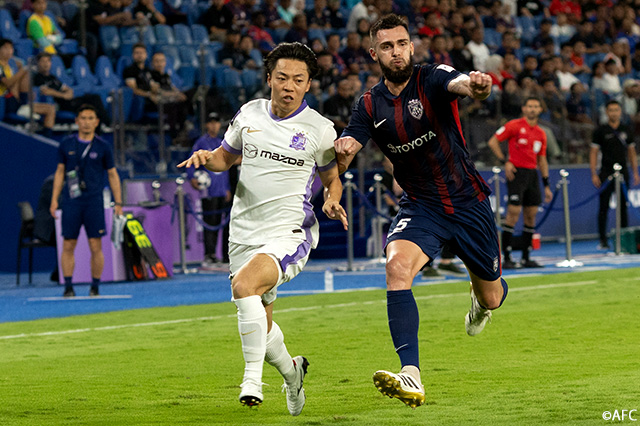 【ACLE ラウンド16 第1戦 ジョホールvs広島】