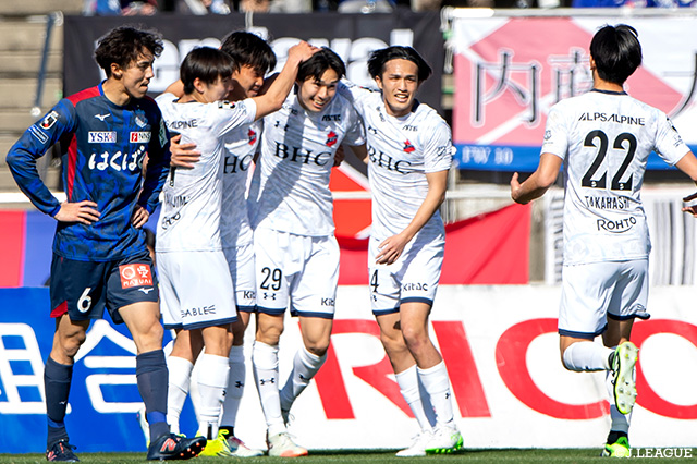 【明治安田Ｊ２・Ｊ３百年構想リーグ 地域リーグラウンド EAST-Bグループ 第6節 甲府vsいわき】