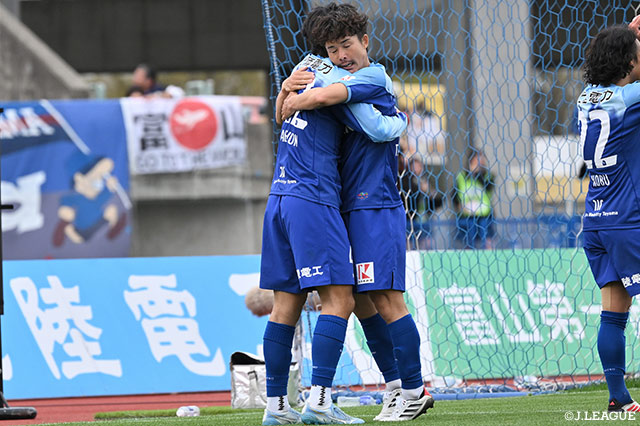 【明治安田Ｊ２・Ｊ３百年構想リーグ 地域リーグラウンド WEST-Aグループ 第9節 富山vs奈良】