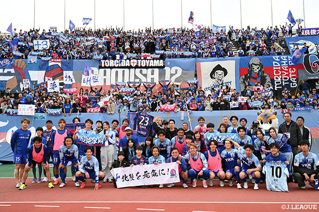 【明治安田Ｊ２・Ｊ３百年構想リーグ 地域リーグラウンド WEST-Aグループ 第9節 富山vs奈良】