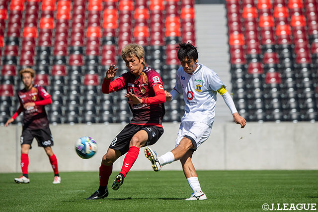 【明治安田Ｊ２・Ｊ３百年構想リーグ 地域リーグラウンド WEST-Aグループ 第12節 金沢vs奈良】