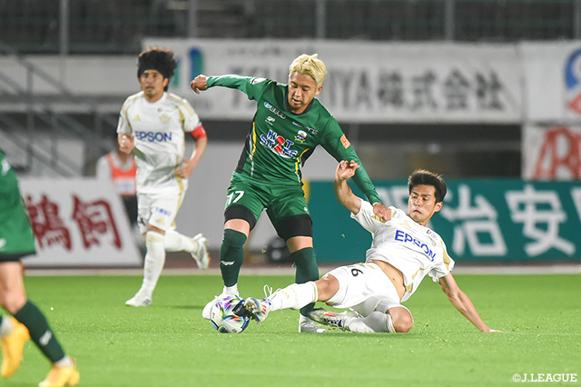 【明治安田Ｊ２・Ｊ３百年構想リーグ 地域リーグラウンド EAST-Bグループ 第15節 岐阜vs松本】