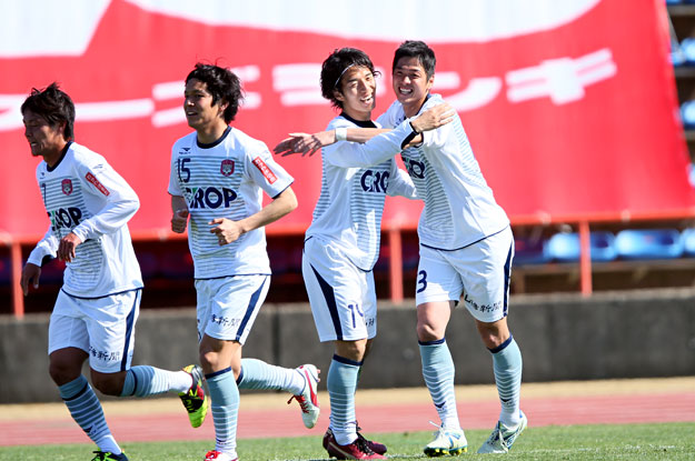 待望の今季初勝利