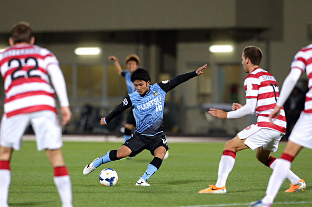 【ＡＣＬ】逆転ゴールを決めた大島（２４／４１）