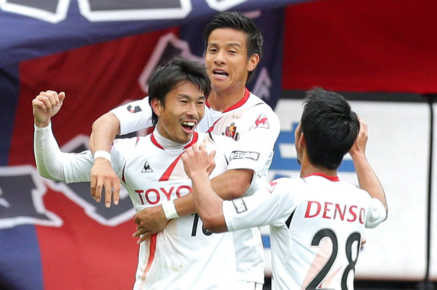 均衡破った名古屋の小川